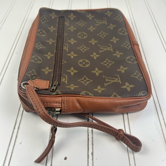 Louis Vuitton Pochette Second 184 Sport Brown Monogram Clutch Bag - Picture 13 of 13